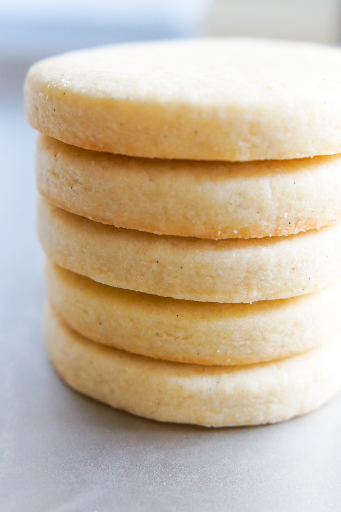 Vanilla Bean CutOut Cookies Bake at 350°