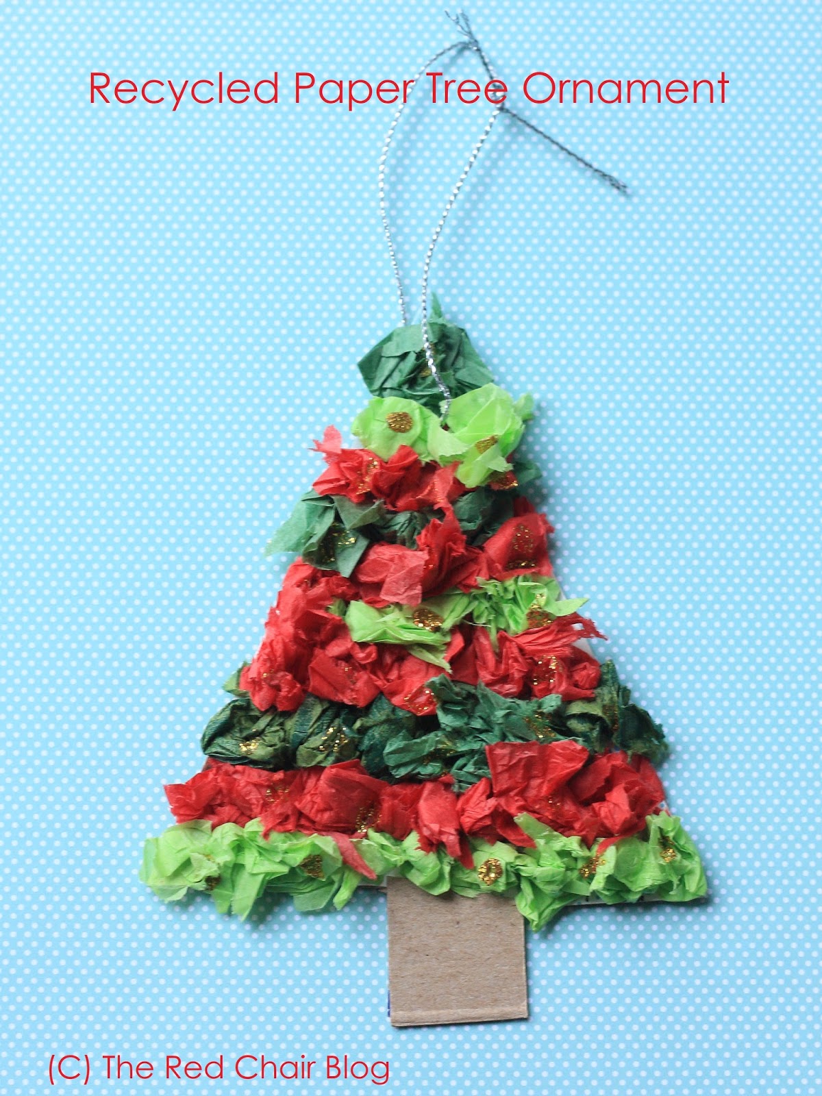The Red Chair Blog 3 Easy Christmas Crafts To Make With Kids