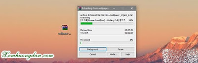 Hướng dẫn cài đặt video làm hình nền máy tính Huong dan cai dat video lam hinh nen may tinh