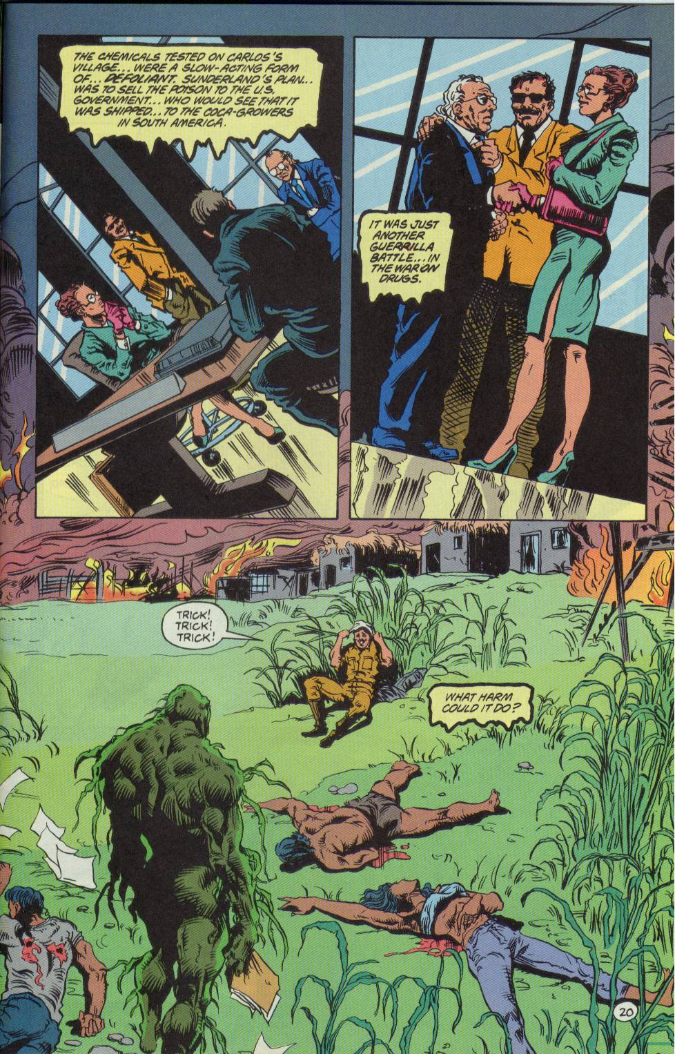 Swamp Thing (1982) Issue #124 #132 - English 21