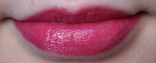 Avon Shine Burst Gloss Stick in Vivid Cherry lip swatch