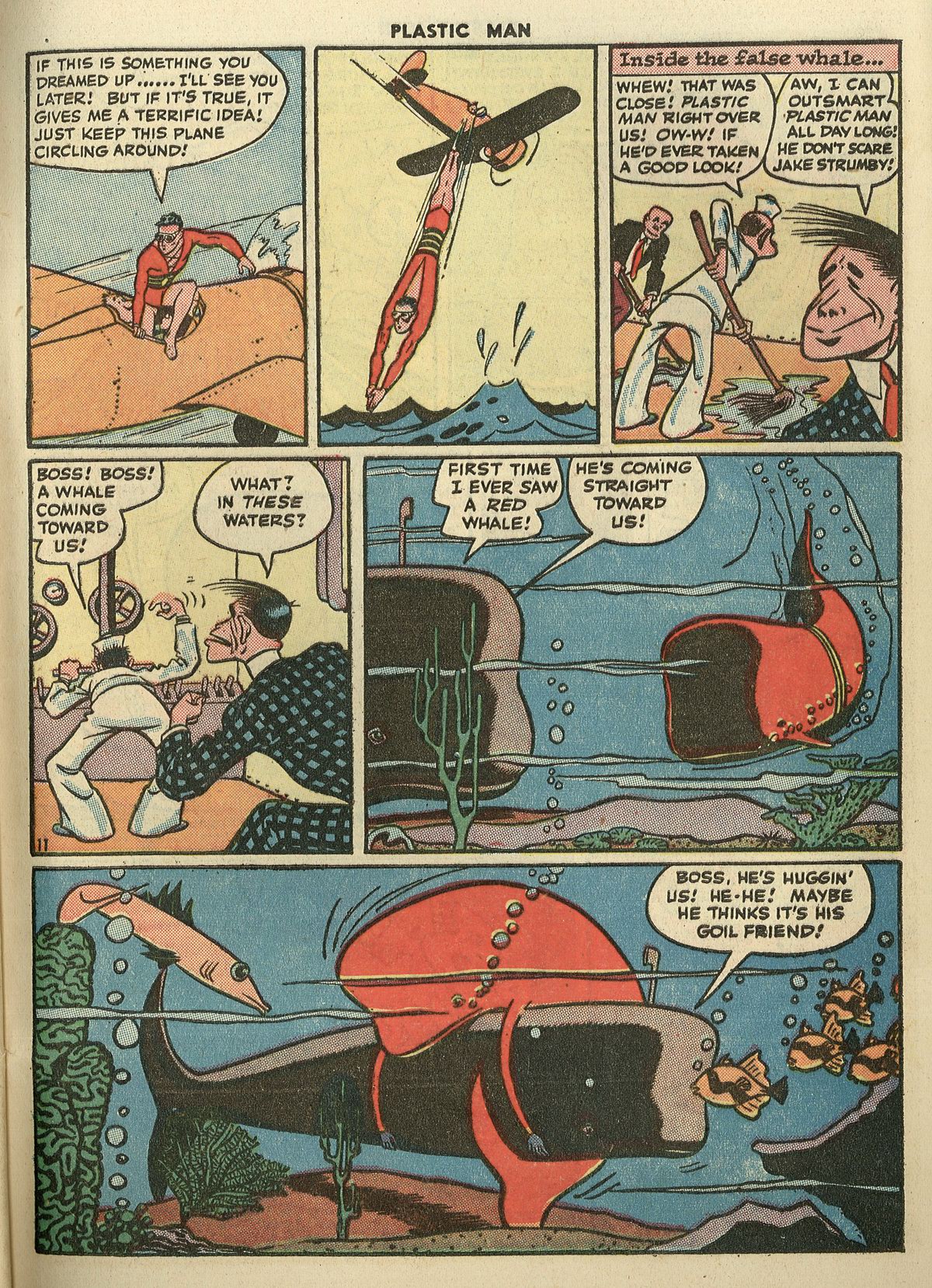 Read online Plastic Man (1943) comic -  Issue #3 - 47