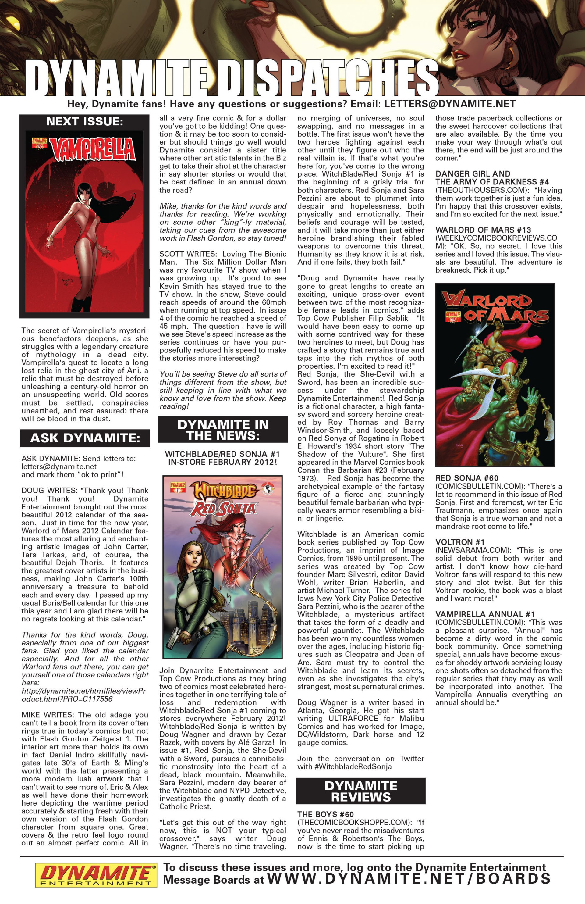 Read online Vampirella (2010) comic -  Issue #13 - 26