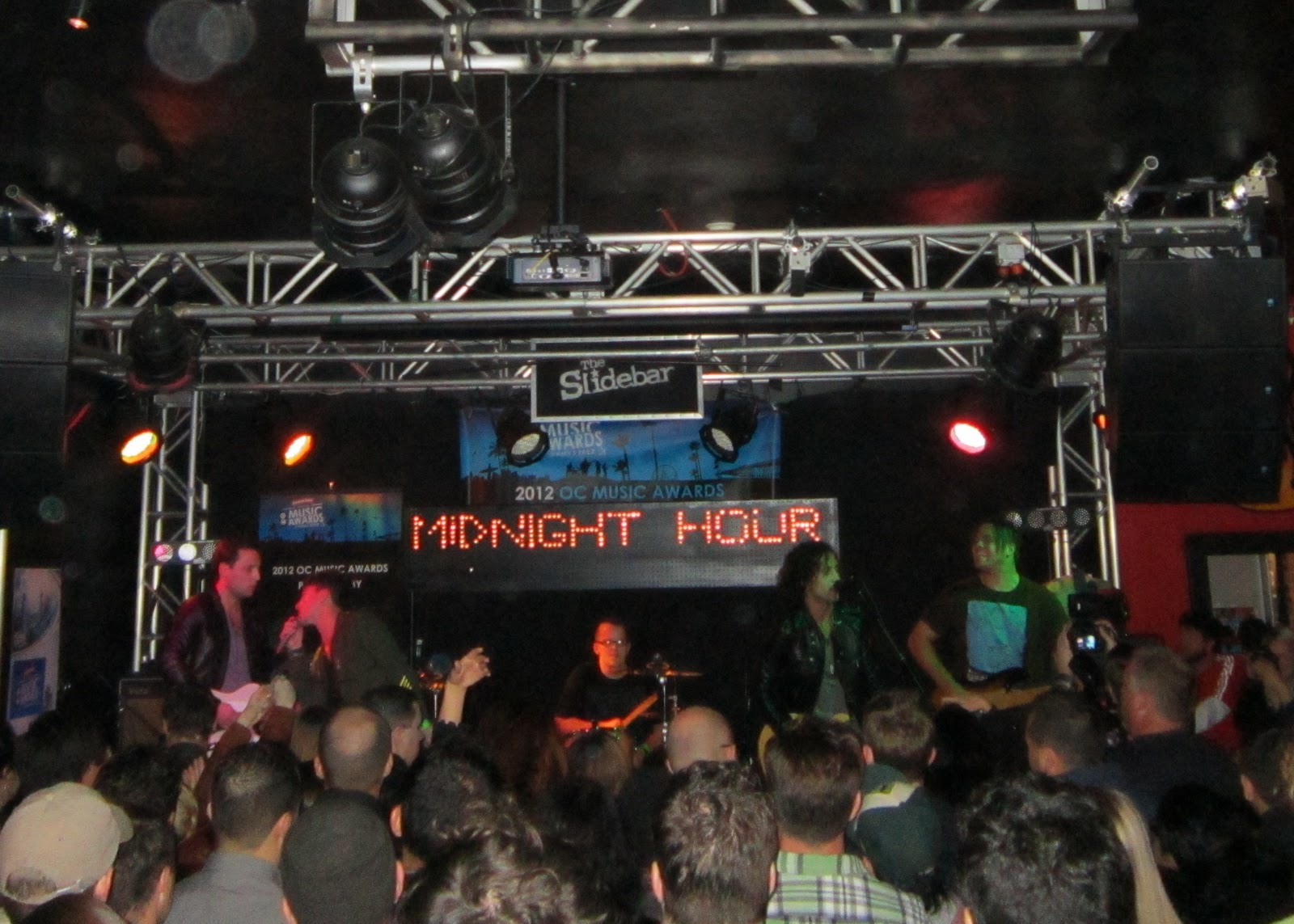 Mixed tapes & mini skirts OC Music Awards Showcase at the Slidebar in