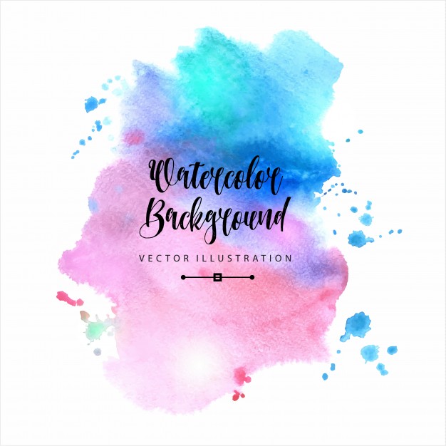 Beautiful abstract watercolor background Free Vector