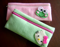 dompet dari kain flanel