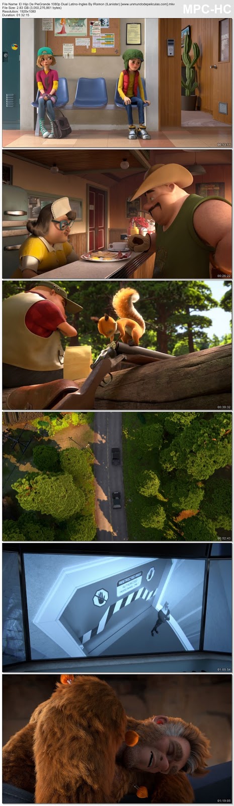 Capturas de la película.