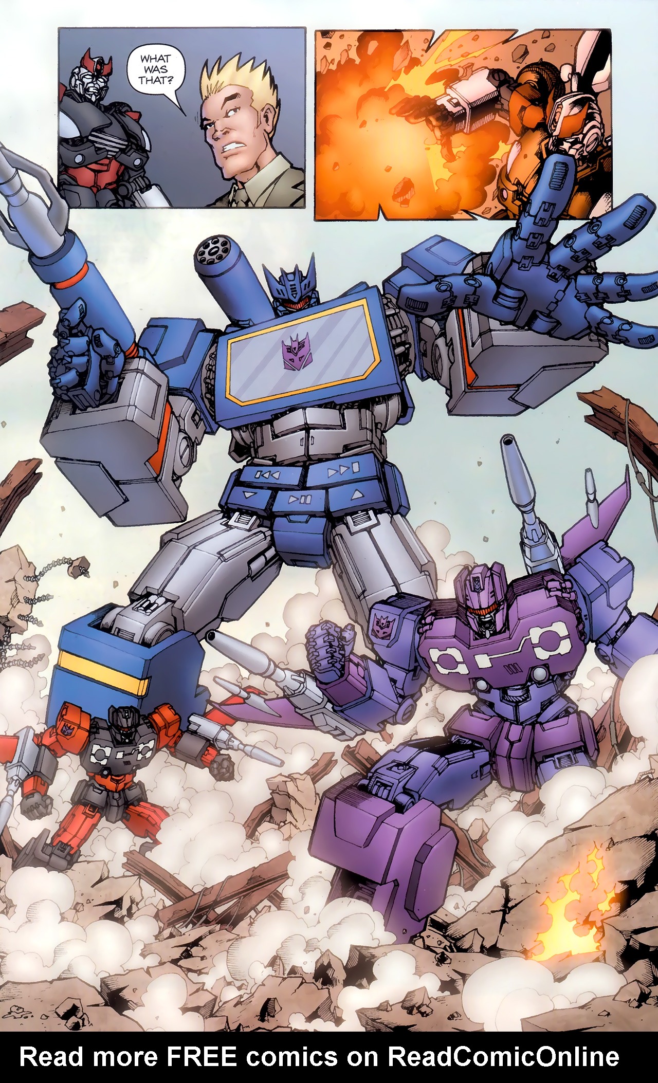 Read online The Transformers (2009) comic -  Issue #14 - 21