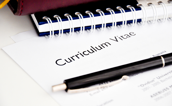 Cv writing free information only
