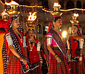 Picture of Gangaur Festival in Rajasthan, India