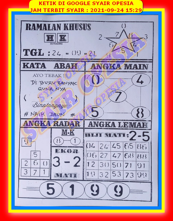 Syair Hk Hari Ini Jumat 24 September 2021 Opesia Official Syair Hk Hari Ini Jumat 24 September 2021 Opesia Official