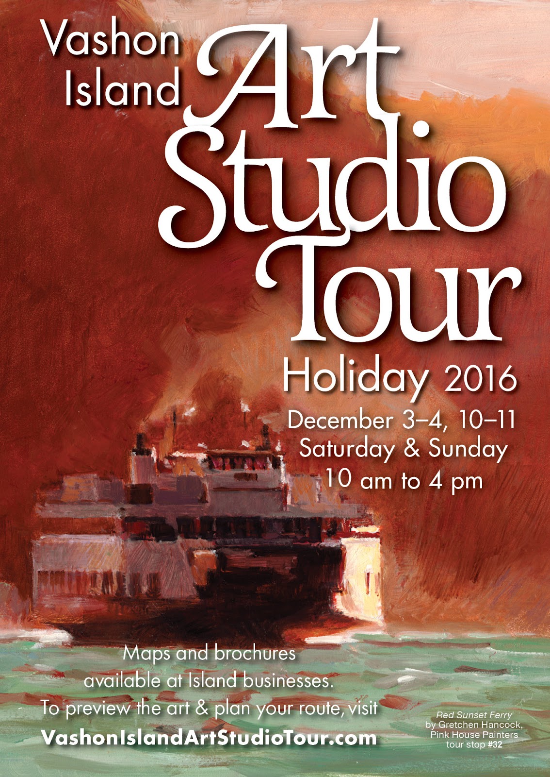 Vashon Island Art Studio Tour Blog