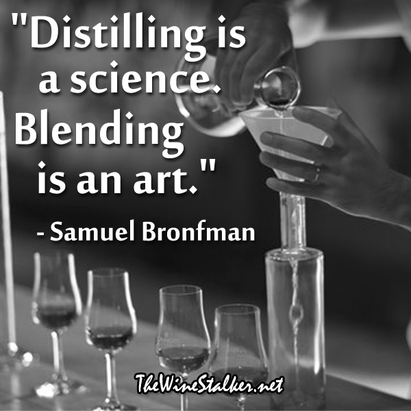Seagram's Samuel Bronfman on whiskey blending