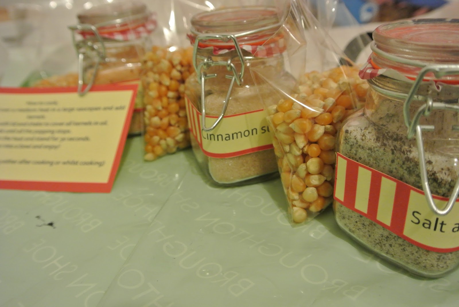 Make your own popcorn kit