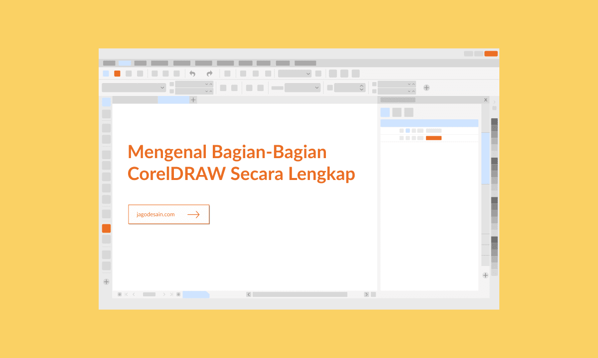 Mengenal bagian CorelDRAW Secara Lengkap Mengenal bagian CorelDRAW Secara Lengkap