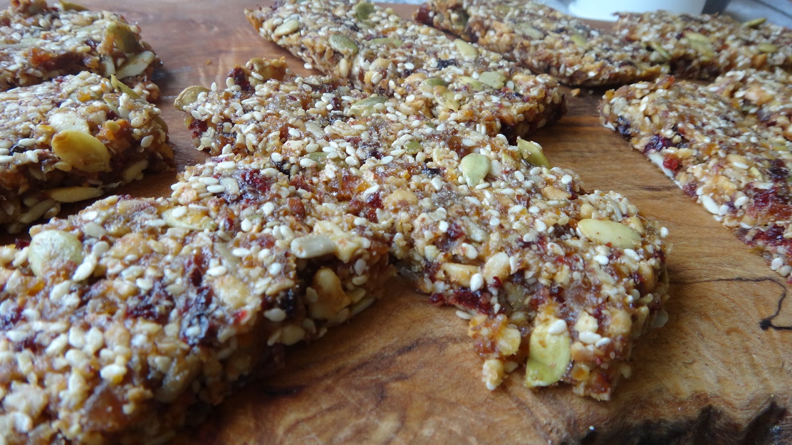 Nut and Seed Snack Bars