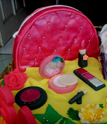 Cosmetic Bag Cake