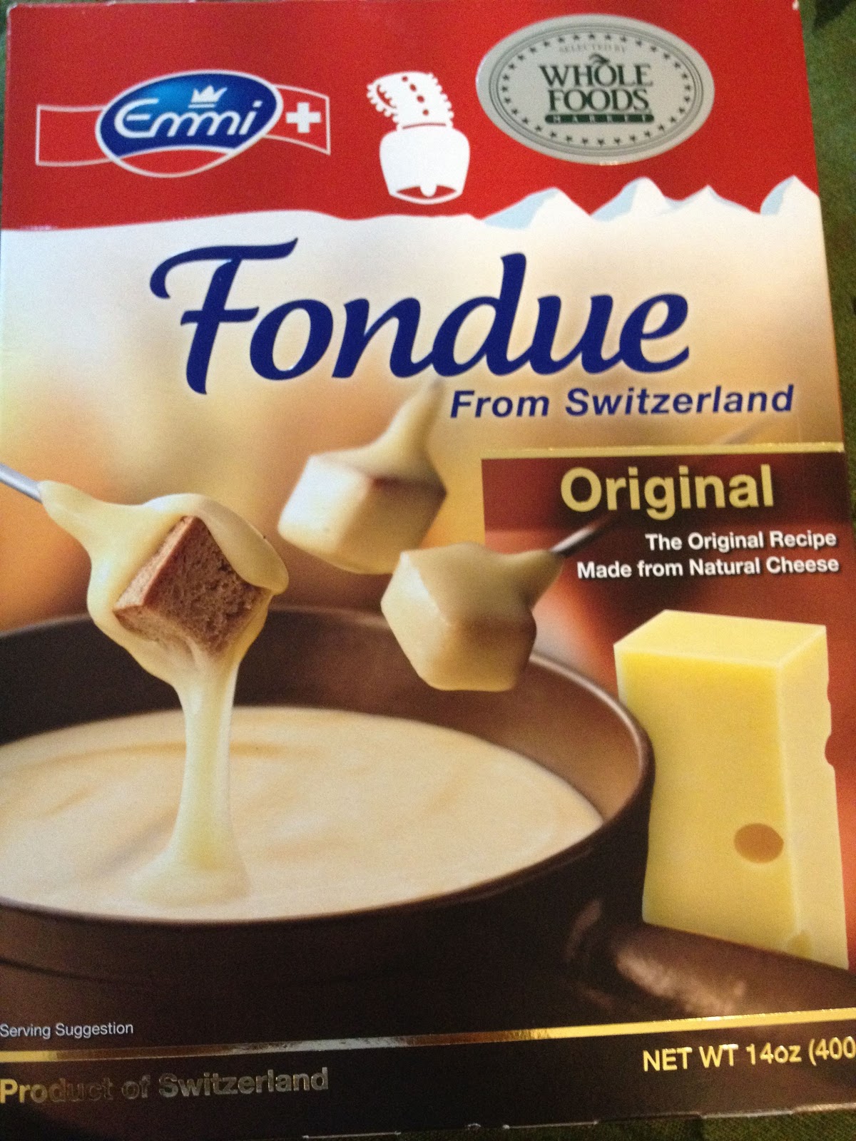 Food's on my mind. Cheese Fondue... at home