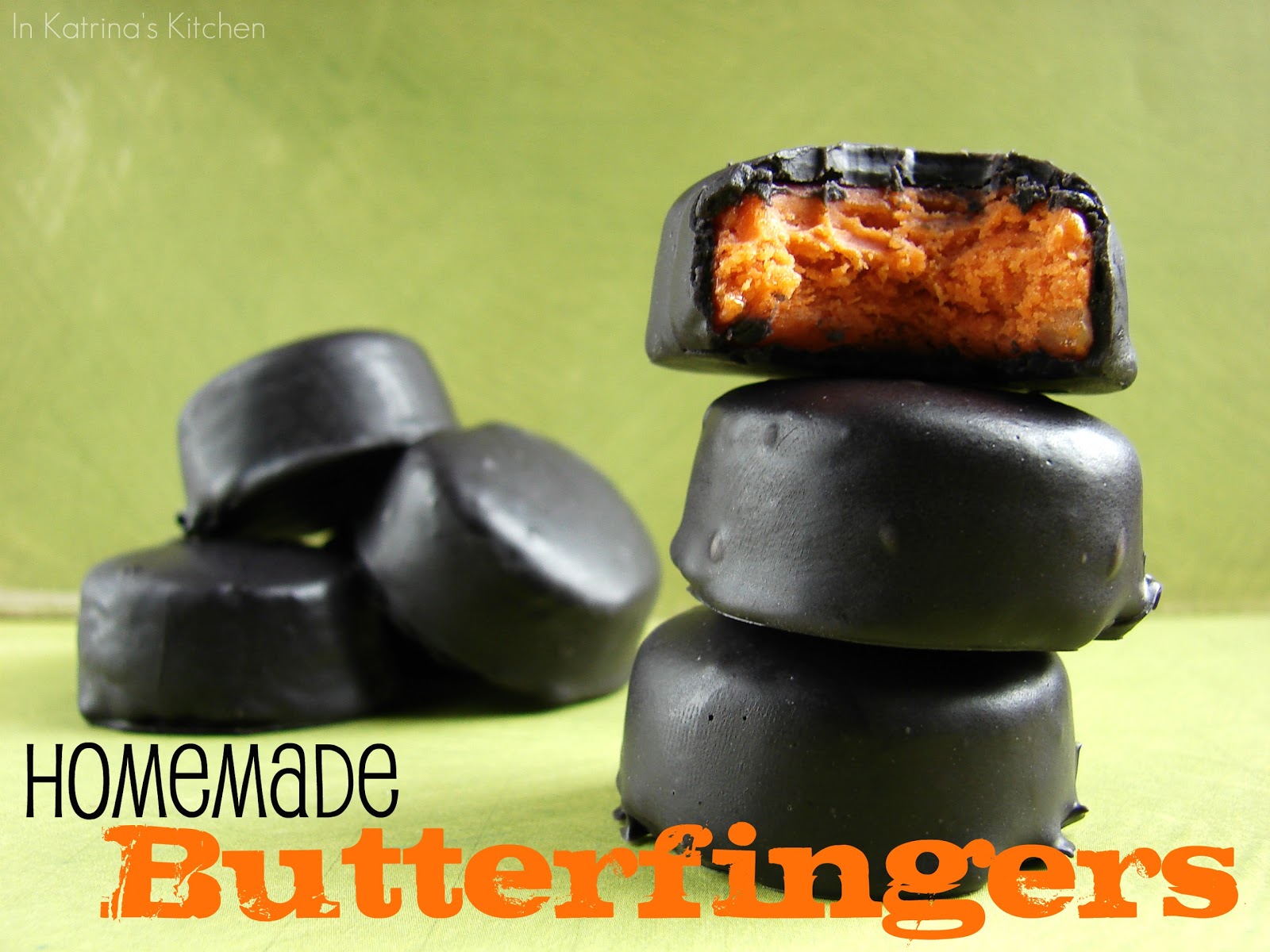 Homemade Butterfingers Mad Scientist Baker