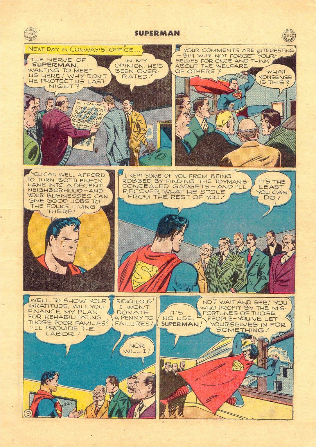 Read online Superman (1939) comic -  Issue #44 - 10