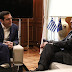 Συνάντηση Αλέξη Τσίπρα  με   τον Ευρωπαίο Επίτροπο Οικονομικών Υποθέσεων 