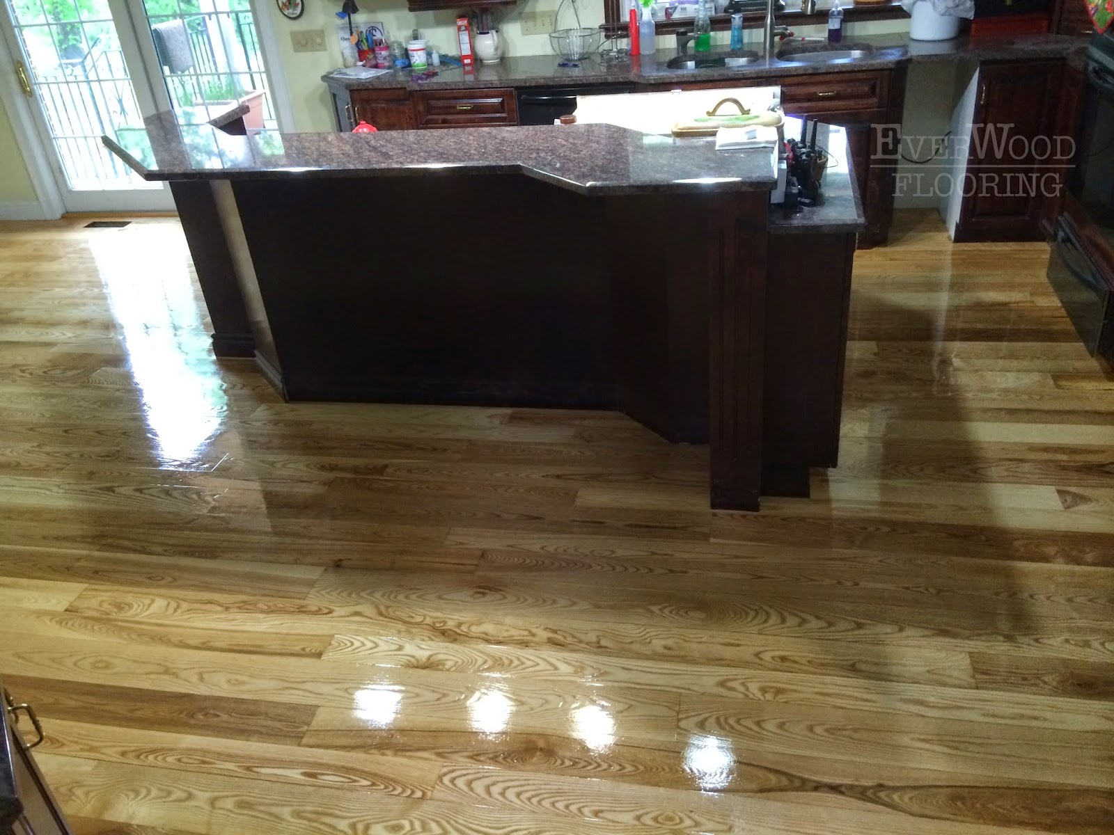 EverWood Flooring Project Profiles Solid Ash Flooring Repair
