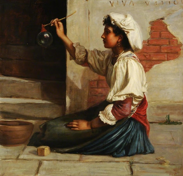 Indian-born British painter-" Valentine Cameron Prinsep 1838-1904"