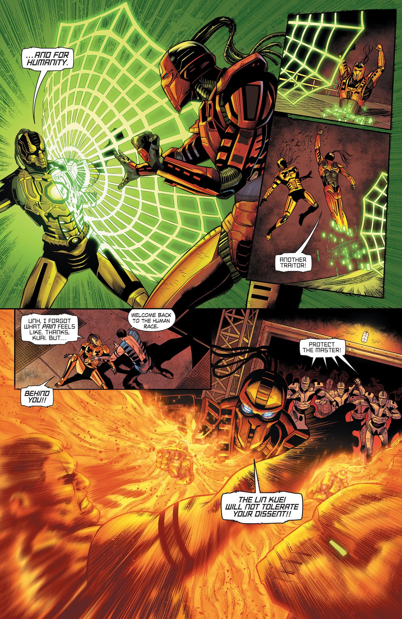 Read online Mortal Kombat X [I] comic -  Issue # _TPB 3 - 118