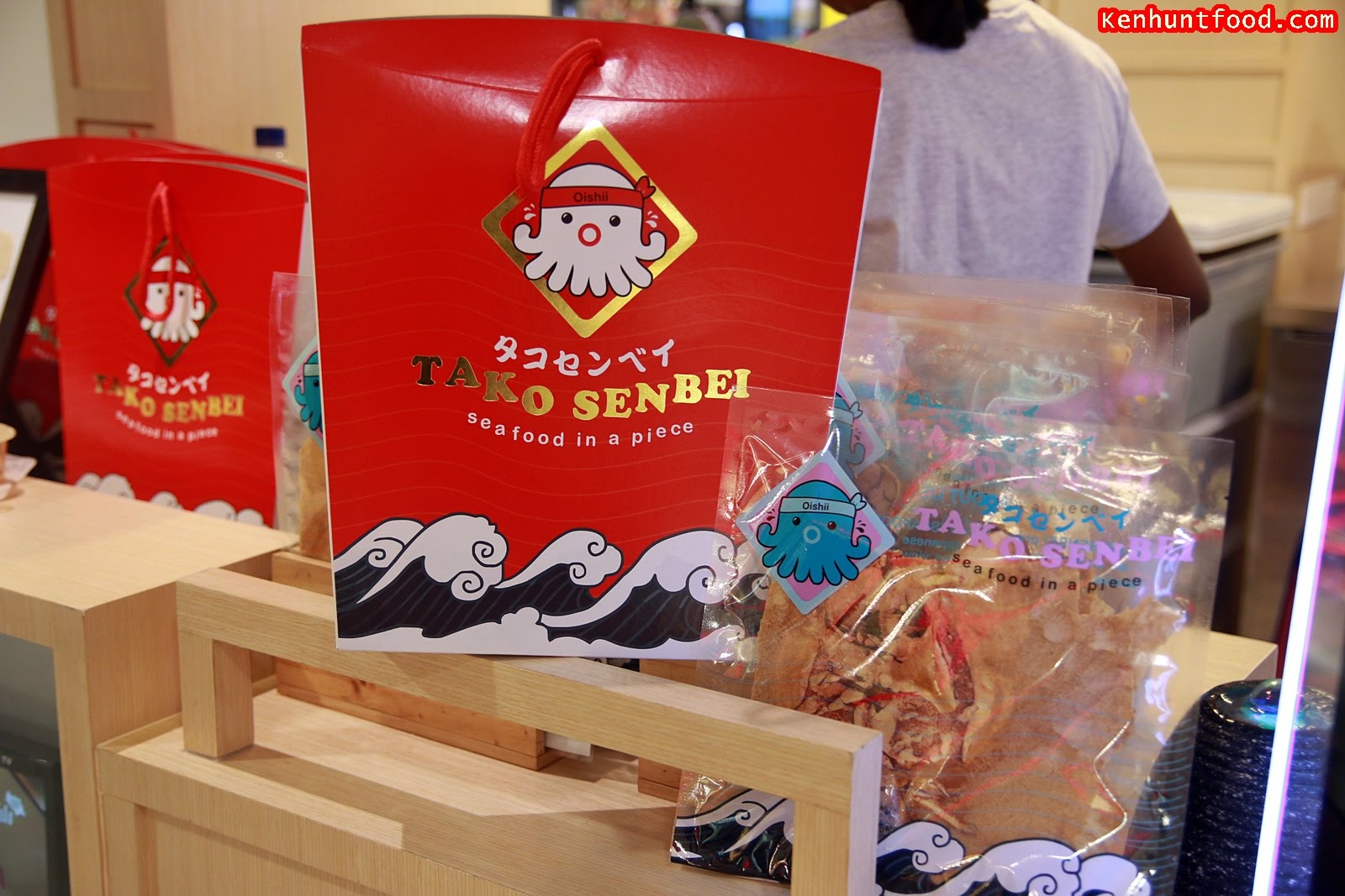 Ken Hunts Food Tako Senbei Japanese Seafood Crackers Gurney Plaza
