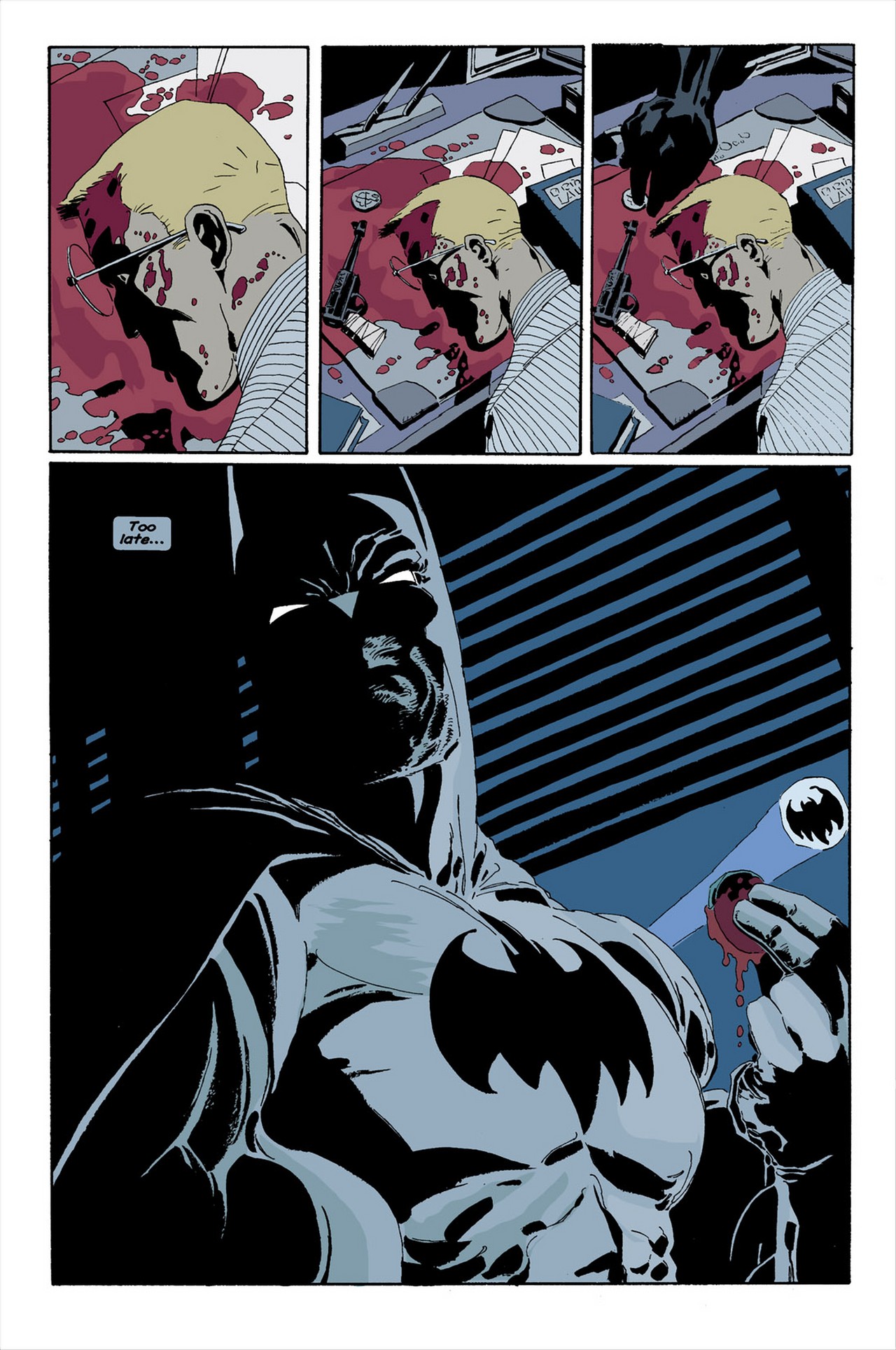 Read online Batman: The Long Halloween comic -  Issue #13 - 33