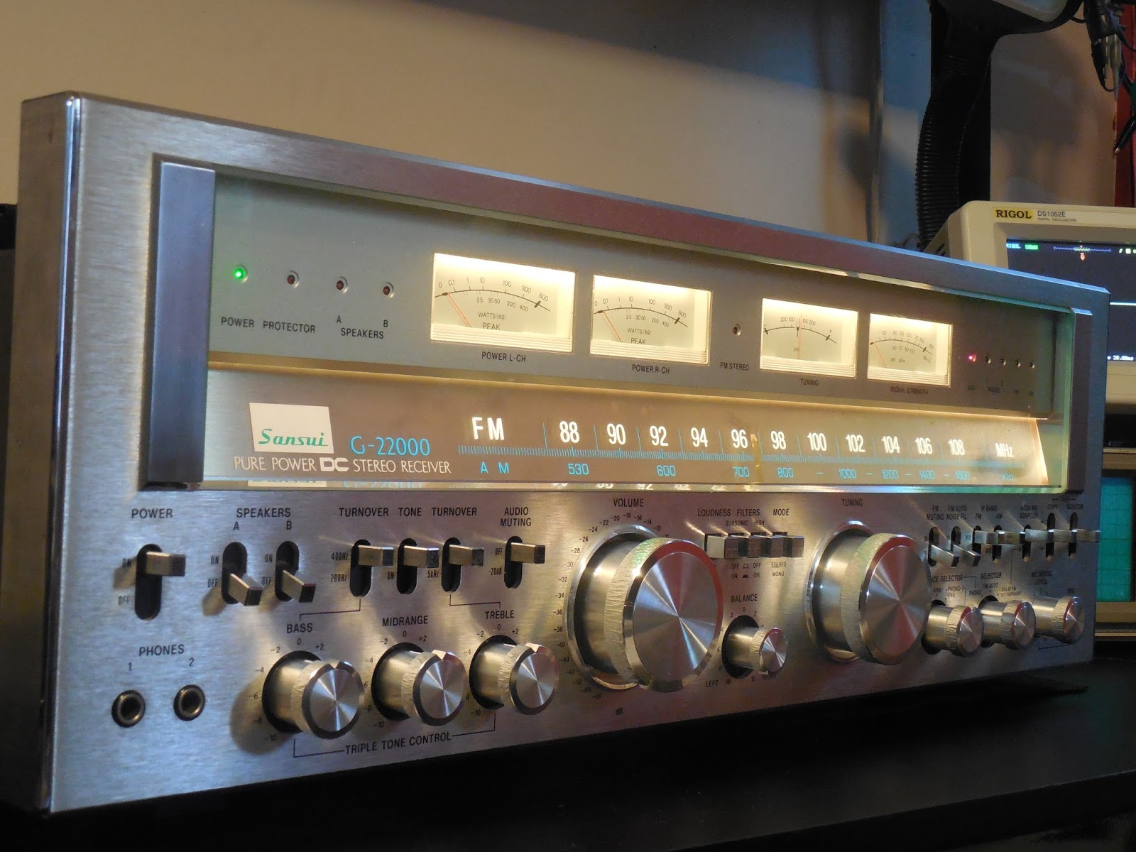 Vintage HiFi Audio Restorations Sansui G22000 Pure Power Stereo Receiver