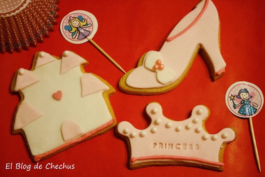 Galletas para princesas, El BLog de Chechus, Chechus Cupcakes