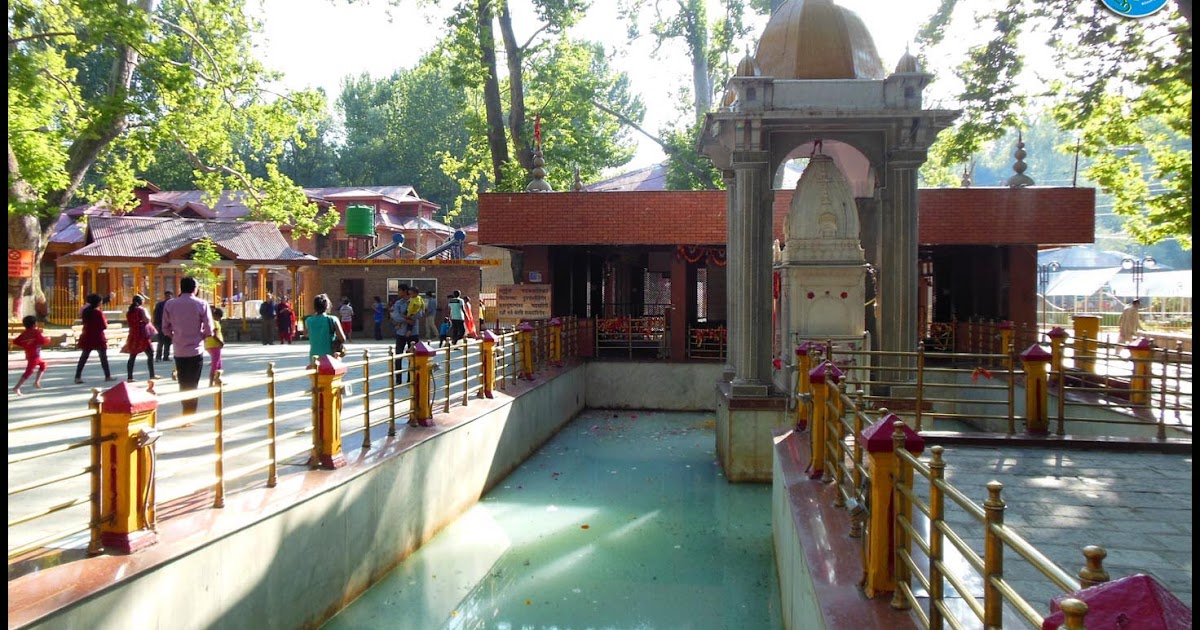 कश्मीर का अद्भुत मंदिर माँ खीर भवानी (Kheer Bhawani Temple Kashmir..10)