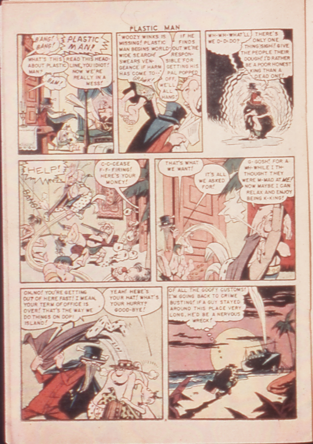 Read online Plastic Man (1943) comic -  Issue #59 - 20