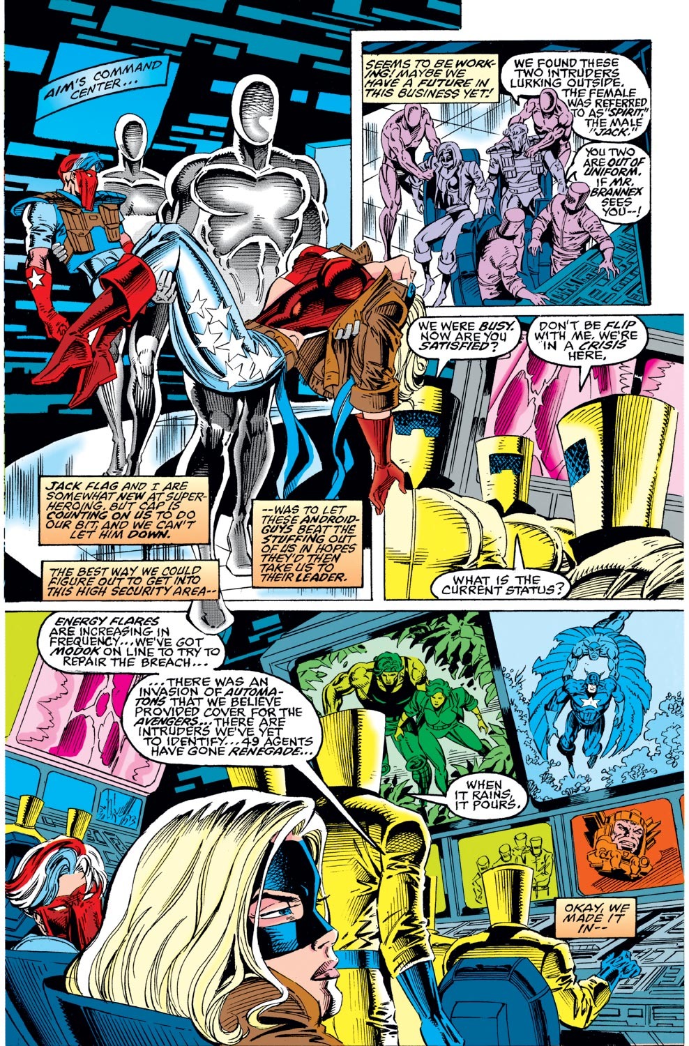 Read online Captain America (1968) comic -  Issue #441 - 6
