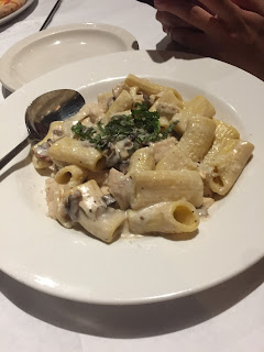 Rigatoni pasta dish at Amalfi's Pizza in Atlanta Rigatoni pasta dish at Amalfi's Pizza in Atlanta