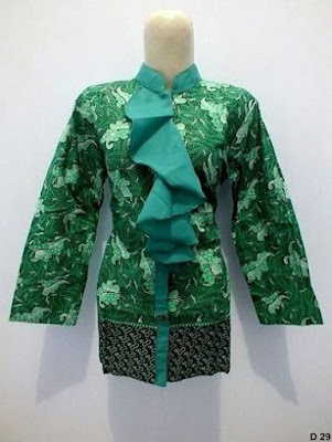 model baju batik kerja guru terbaru model baju batik kerja guru terbaru