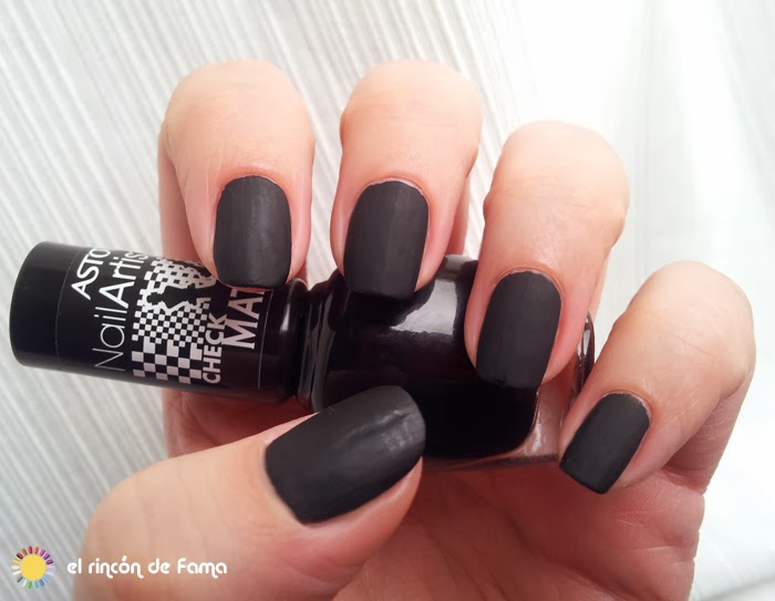 ESMALTE MATE NEGRO DE ASTOR