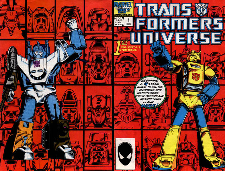 I Read Comic Books Transformers Universe Limited Series (Marvel Comics