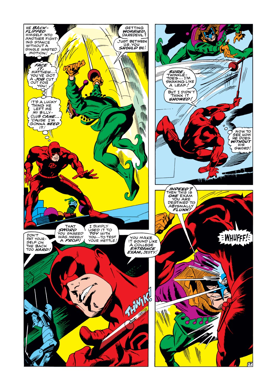Read online Daredevil (1964) comic -  Issue #42 - 18