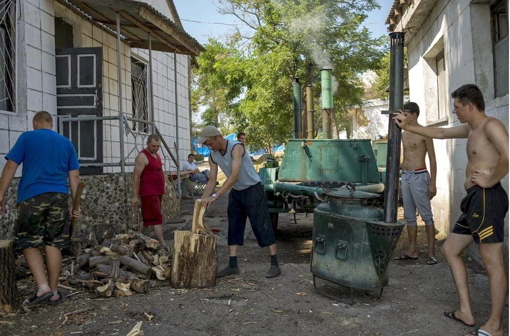 Cómo viven los refugiados ucranianos en