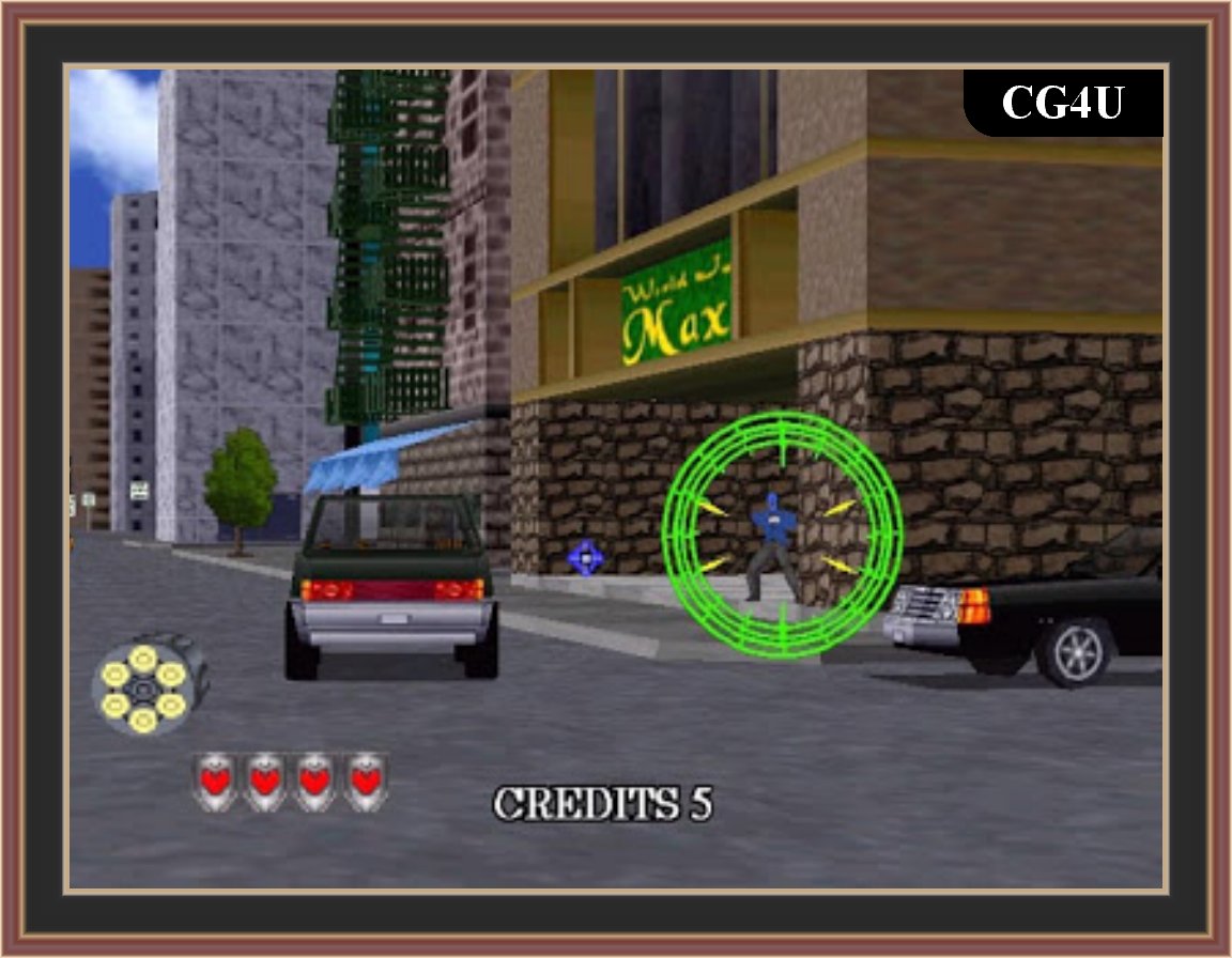 Virtua Cop 2 Game Screenshots