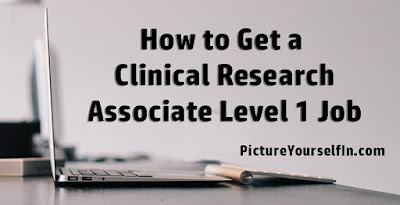 How to Get a Clinical Research Associate Level 1 Job Laptop Image