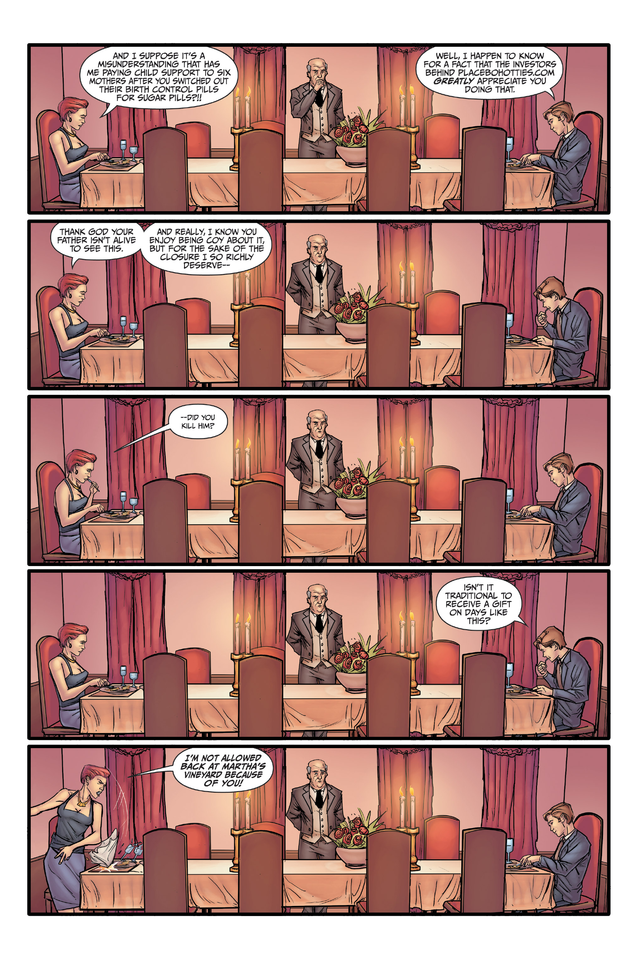 Read online Morning Glories comic -  Issue #1 - 18