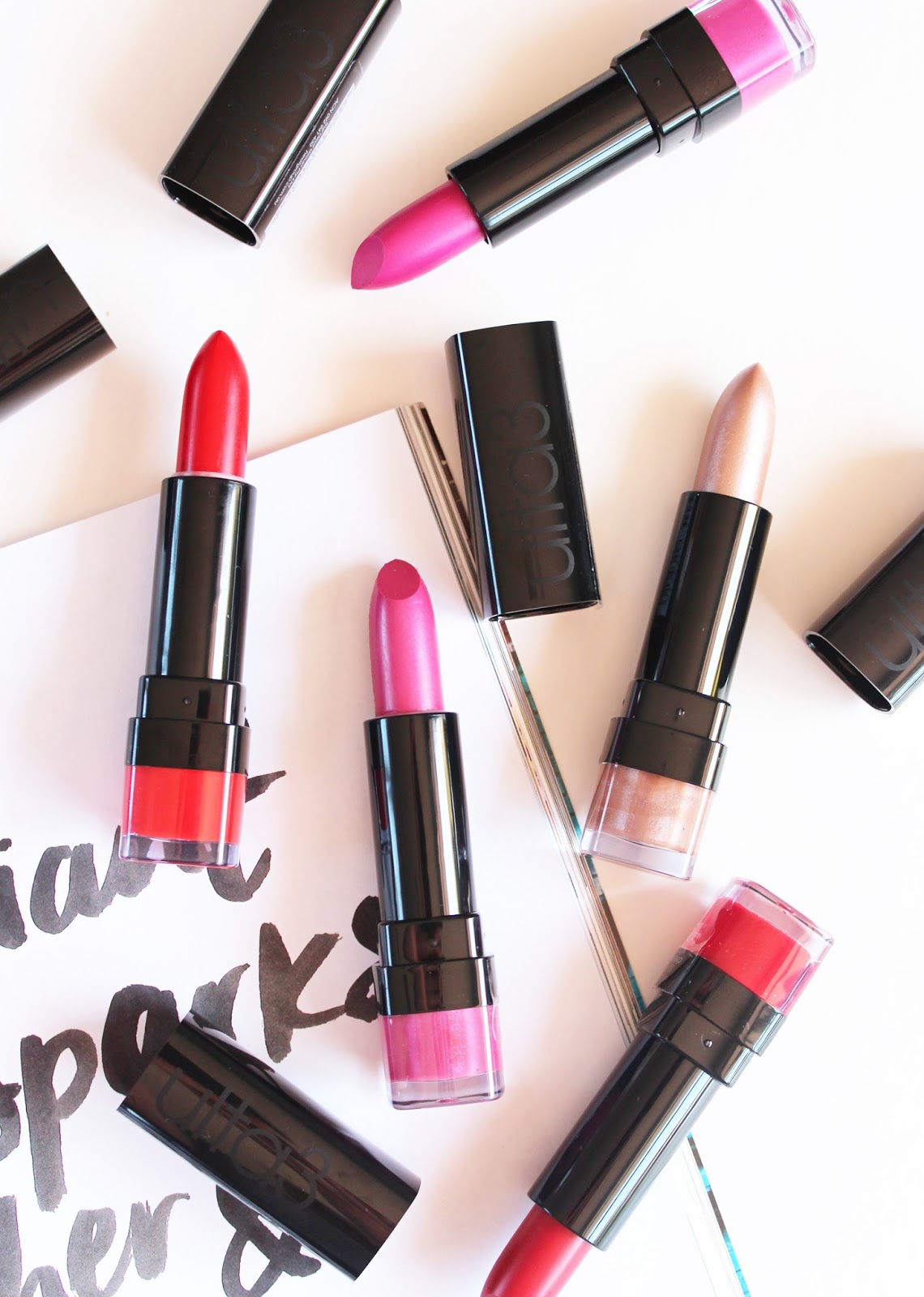 ULTA3 | Lipstick Collection - Review + Swatches - CassandraMyee