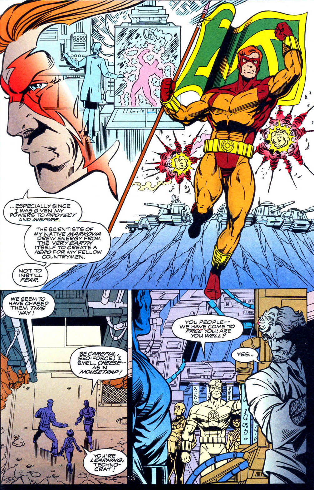 Read online Outsiders (1993) comic -  Issue #12 - 14