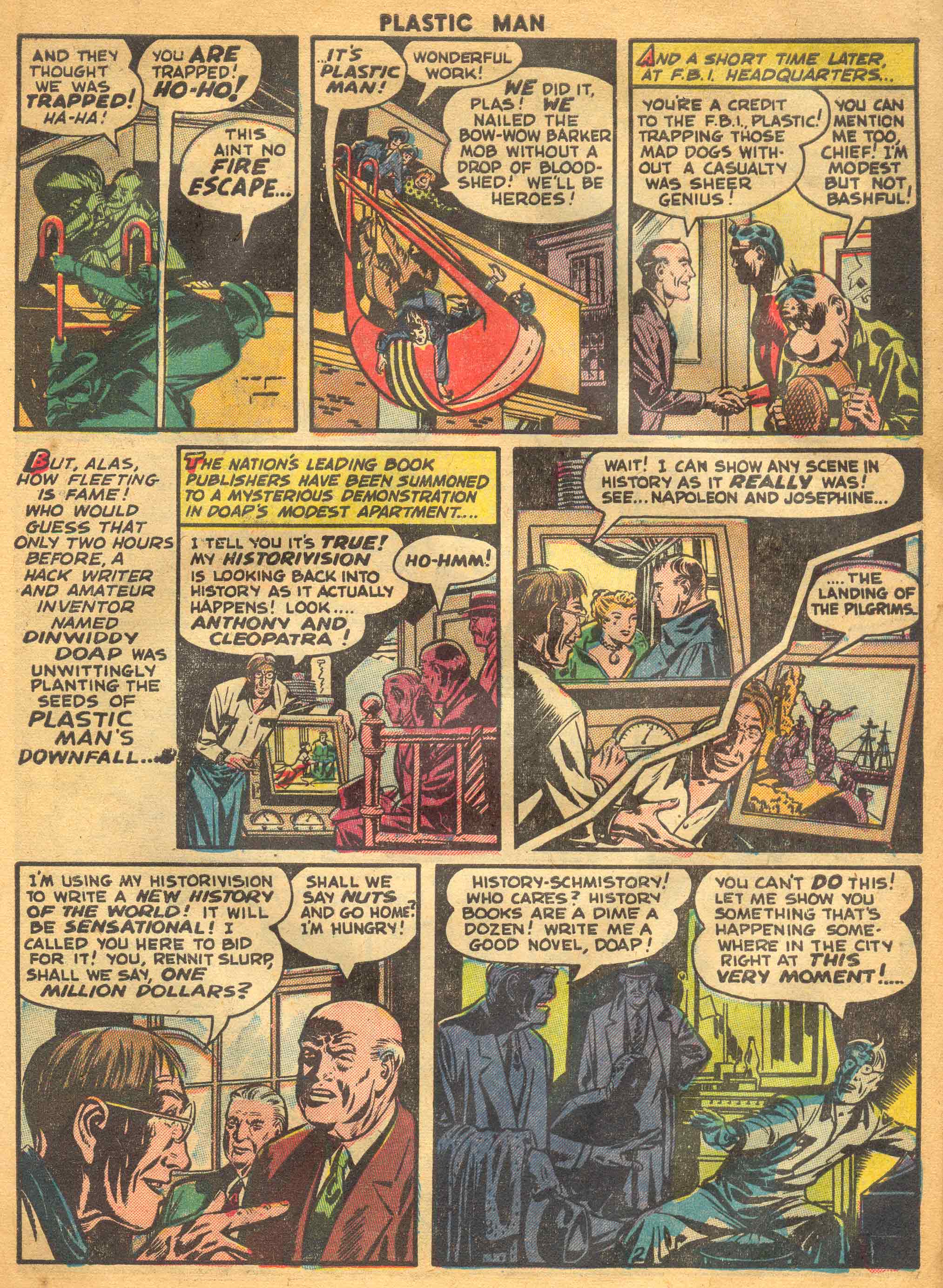 Read online Plastic Man (1943) comic -  Issue #40 - 27