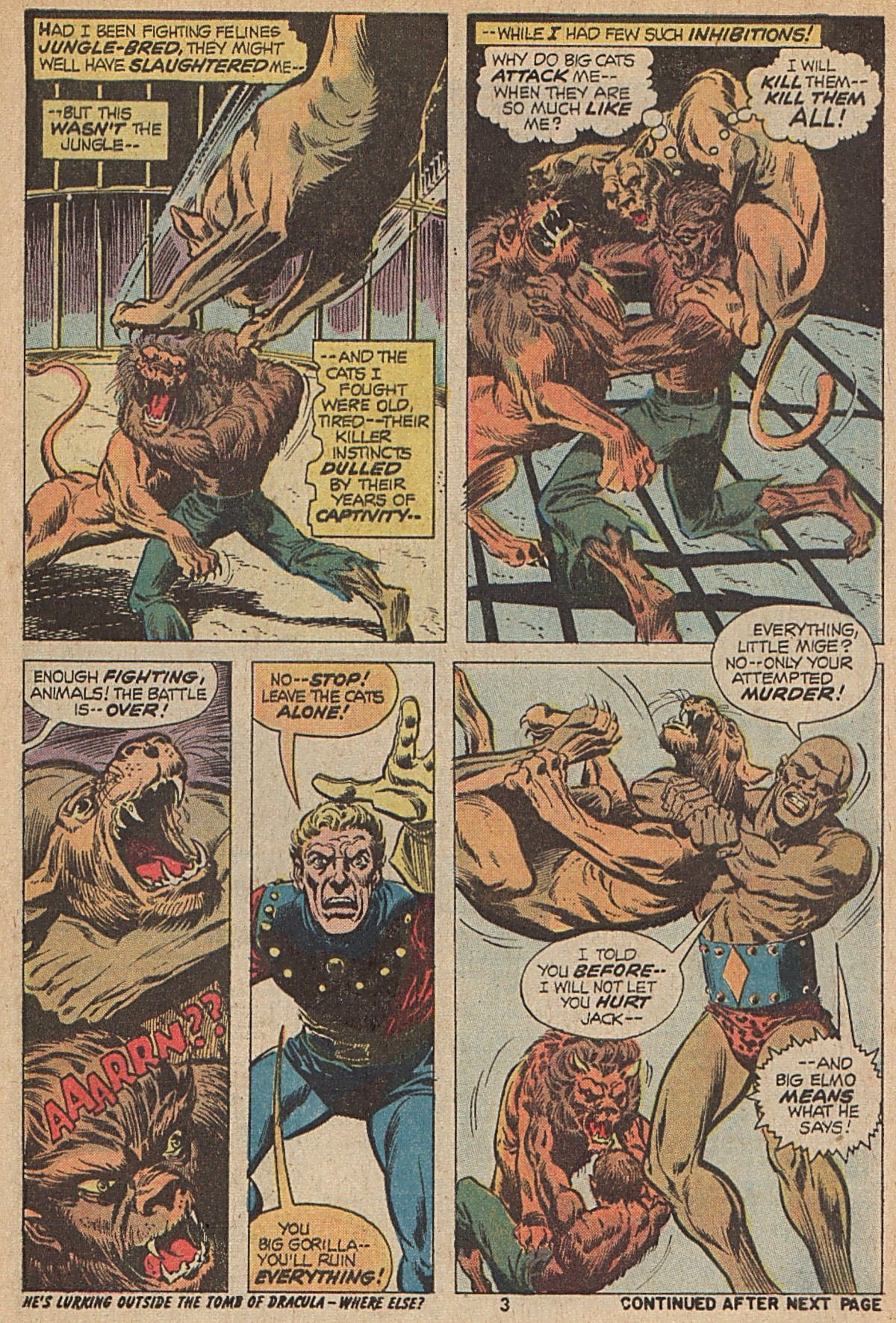 Read online Werewolf by Night (1972) comic -  Issue #7 - 4