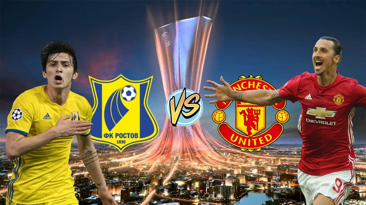 نتيجة مباراة مانشستر يونايتد وروستوف 1-0 اليوم 17/3/2017