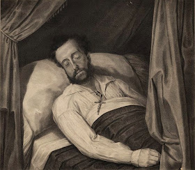 Pedro I of Brazil on his deathbed, 1834